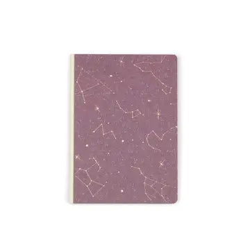 Written in the Stars Canvas Bound Journal | Dot Grid Journal Notebook