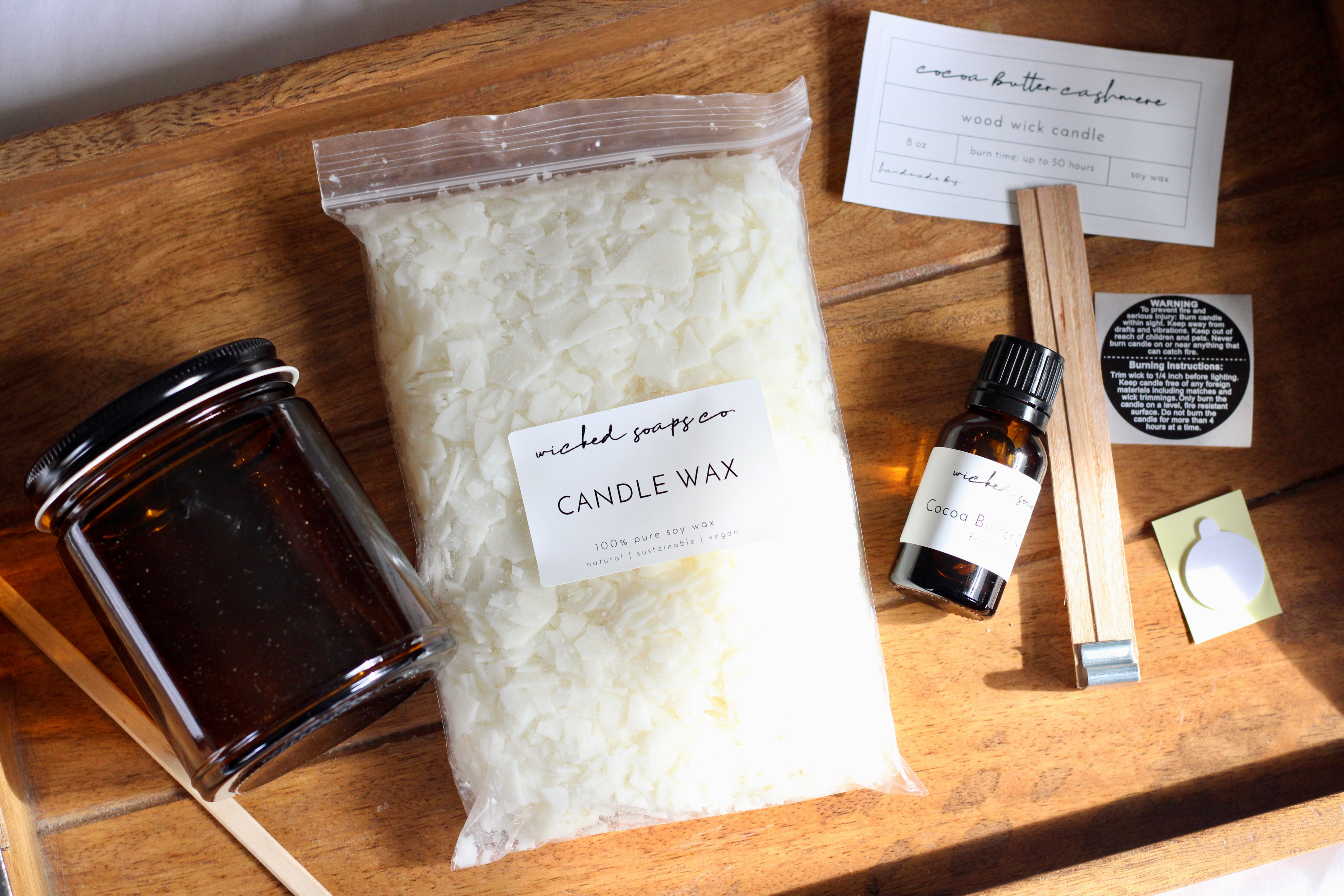 Luxury Soy Wax Candle-Making Kit