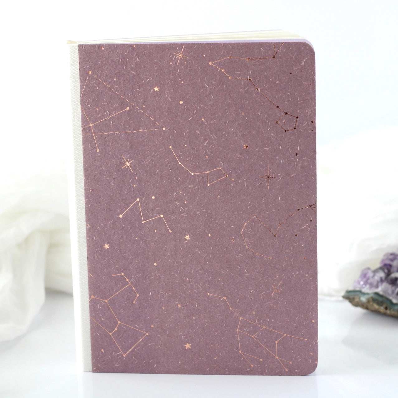 Written in the Stars Canvas Bound Journal | Dot Grid Journal Notebook