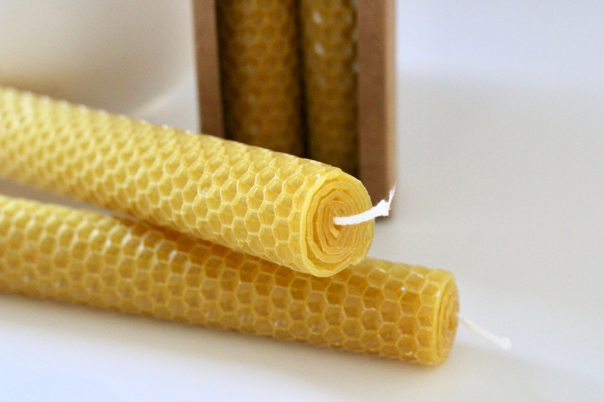 Beeswax Taper Candles