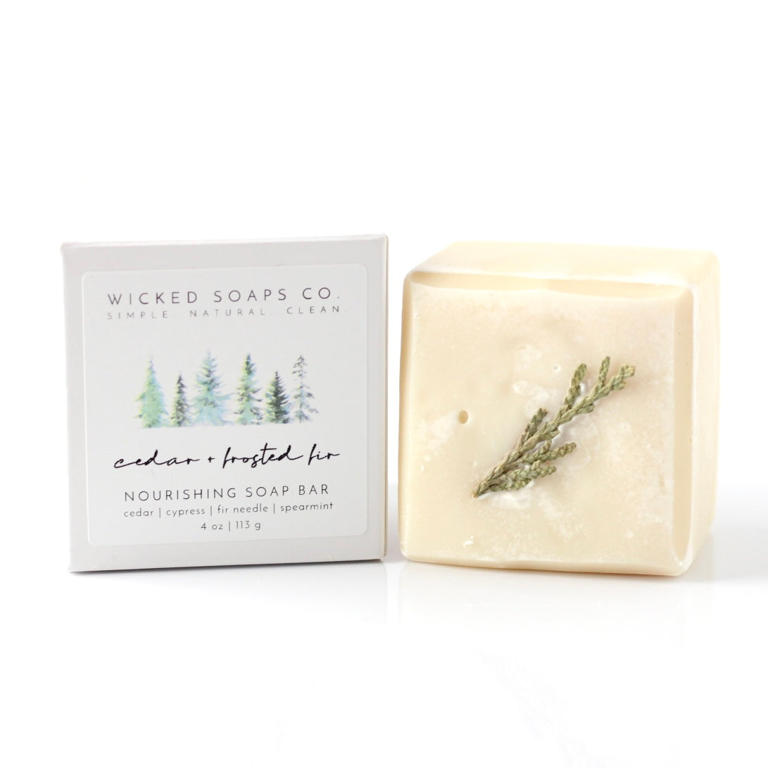 Cedar + Frosted Fir Nourishing Soap Bar