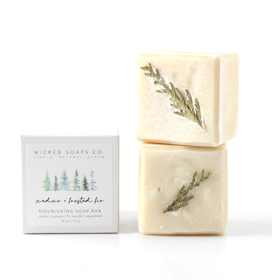 Cedar + Frosted Fir Nourishing Soap Bar